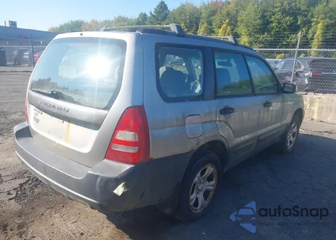 2005 Subaru Forester 2.5X from USA, damaged, VIN JF1SG63655H748720